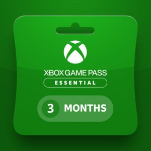 XBOX Game Pass Essential - 3 Month Subscription Card EU